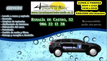 Lavado OÂ´Ponte de Rande