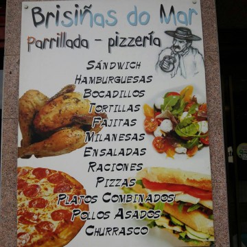 Parrillada Pizzeria BrisiÃ±as do Mar